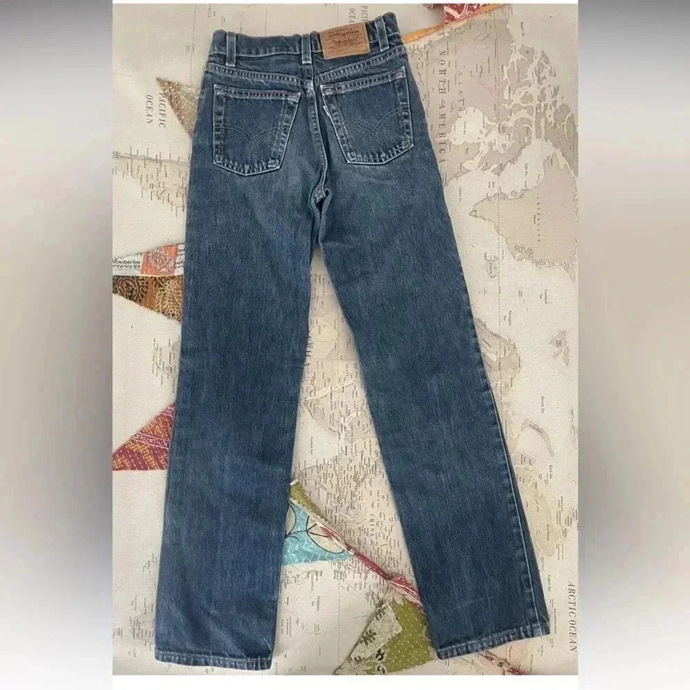 Levi's VTG White Tab Made In USA 12Slim - Picture 3 of 12